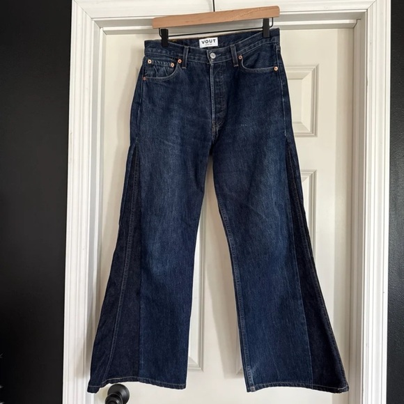 VOUT ATELIER
WIDE LEG FIT DENIM JEANS - DEEP INDIGO
Size 30 - Picture 7 of 12